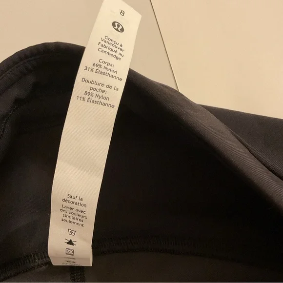 New with tags Lululemon Swift Speed HR Crop 21" leggings size 8 - Picture 12 of 16